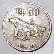 Koleksi Koin Kuno Rp. 50 Komodo Tahun 1993