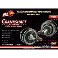 RED LEO RACING CRANKSHAFT Y15ZR JET 2.15MM 4.65MM 6.15MM 7.65MM