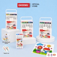 Greebel Premium Acrylic Markers 12/s 24/s 36/s 48 Colors (Set) Colorful Acrylic Markers