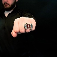 D DC The Flash Movie Allen Barry Ring Replica Personality Peripheral Trendy Handsome Send Boyfriend