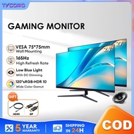 Gaming Monitor PC Monitor 27 Inch IPS  Curved 75HZ/165HZ 1080P PS4/PS5/Xbox 24 Flat HDM1 LCD Monitor