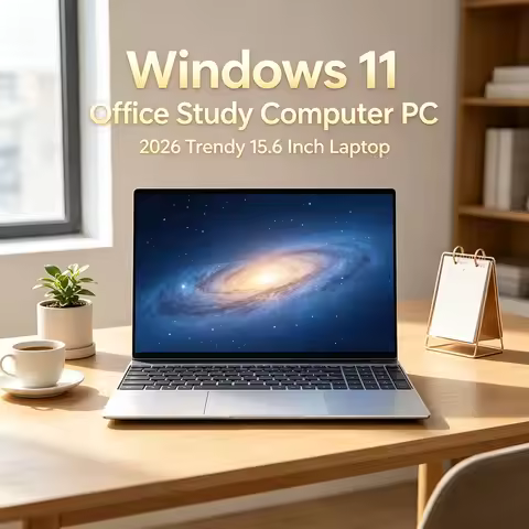 15.6" Intel I9-9900 Portable Laptop Windows11 Notebook 32GB DDR4 2TB SSD Pc Gamer Office Computer