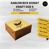 Donut Box Screen Printing S contents 1 Kraft Dimsum/ - Donut Box Screen Printing Paper Box Screen Pr