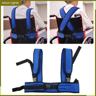 Moon Lighte Wheelchair Seat Belt Safety Belt Chair Waist Belt Comfortable Adjustable Fixing Belt Prevent Fall Restraints Straps Wheelchair Seatbelt