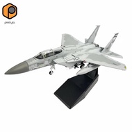 [prettyia] 1/100 Scale F-15C Model Ready to Display F-15C Air Superiority Jet Fighter Jet Model Diec