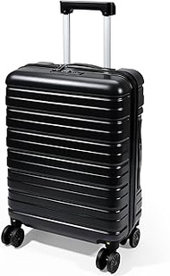 Hand Luggage Suitcase, Small Hard Case with TSA Lock, Trolley Hand Luggage, 4 Wheels, Lightweight AB