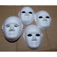 paper  mache white maskara full face