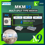 [ORIGINAL] DAIKIN Multi Split Inverter Air Conditioner MKM-P Series R32 (MKM95P) CDKP25P/CDKP35P/CDKP50P/CDKP60P