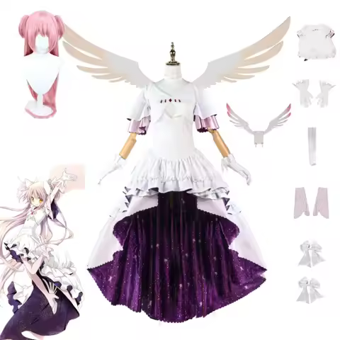 Anime Puella Magi Madoka Magica Kaname Madoka Cosplay Costume Women Ultimate Madoka Cosplay Hallowee