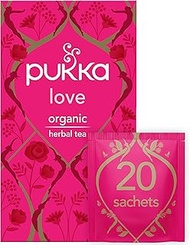 Pukka Love Organic Herbal Tea, 24g (20 Count)