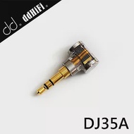 ddHiFi DJ35A 2.5mm平衡(母)轉3.5mm單端(公)轉接頭