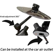 1PCS Car Drum Cymbal Air Vent Make Your Driving More Fun Car Crash Cymbal