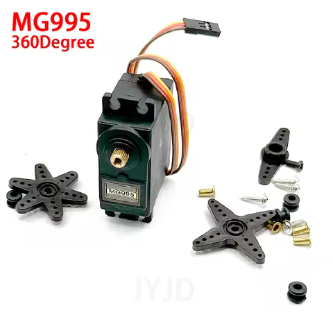 180 360 MG995 Arduino Metal Gear 995 RC Car Servo Motor High Speed Torque Servomotor Toys Truck Robo