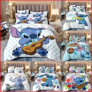 PS3 Stitch Suit Bed Sheet Quilt Cover Pillowcase Premium Quality Bedding Set Washable Home Bedroom 3