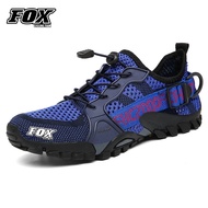FOX Cycling Team Shoes Mtb Road Bike Breathable Quick-Dry Men's Cycling Sneaker Summer Mtb Shoes Downhill Mountain Bike Shoes