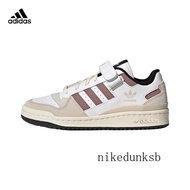 Forum Adidas Kasut Kasual Rendah Sneakers Velcro Felt Lotus Root Ungu GZ5046 Semua Putih FY7755 Cokl