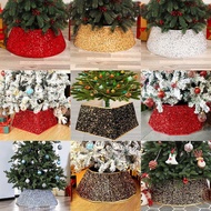 Sequined Christmas Tree Circumference Base Decoration Round Four Corners Hexagonal Twelve Corners Tr