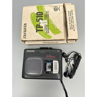 Aiwa TP510 Cassette Player, New Old Stock, 3-Point Tape Speed Control, with High-Quality Earphones