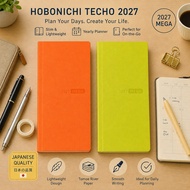 Hobonichi Weeks 2027 MEGA Sneakers Weekly Planner Slim Vertical Layout Grid Memo Pages