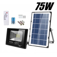 โปรโมชั่น ไฟสปอตไลท์ 1200W 800W Solar Light 400W ไฟโซล่าเซลล์ 300W solar cell 200W 100W 75W 45W ไฟถนนโซล่าเซลล์ ไฟโซล่าและแผงโซล่า โซล่าเซลล์ led Outdoor