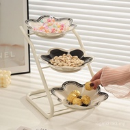 Step by Step Rising Water High ins Value Style Fruit Plate Living Room Retro Sugar Face Exquisite Ho
