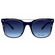 光學眼鏡配前掛式墨鏡 | 太陽眼鏡 | 藍色造型 | 台灣製造 | 膠框