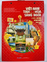 Lịch 2026 Quyển Bloc rời 2026 (khổ A5) BLOC LỊCH kích cỡ 145x215cm - Bính Ngọ Phát Lộc Lịch Tết 2026