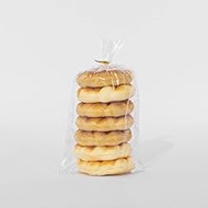 Lesibag Baguette Bread Fresh Plastic Bag 8" x 12" Mirco Perforated Bread Bags with Breathable Hole f