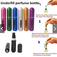 5ml Perfume Refill Bottle | 5ml Mini Aluminum Perfume Bottle | 5 ml Refill Perfume Bottle