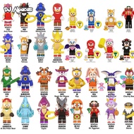 Mini Figures  Dr.Eggman Amy Rose Nakkurusu Toy Collectible Dolls