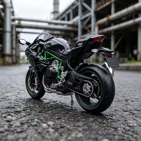 Spray 1:6 Alloy Metal Diecast Model Superbike Compatible With Kawasaki Ninja H2 H2R Motorcycle Home