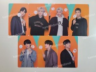 BTS PTD Las Vegas Liveplay Jin小卡 Jhope小卡 RM小卡 Jimin小卡 V小卡 JK小卡