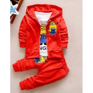 Minions mios kids pants suit/boys fashion/kids fashion/boys suit/new/babyterry