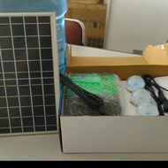 PROMO- PORTABLE SOLAR GENERATOR HOME LIGHTING & CHARGING SYSTEM TENAGA SURYA