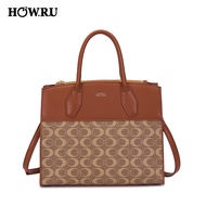 HOW.R.U New Sling Bag Casual Fashion Leather Shoulder Bags for Woman