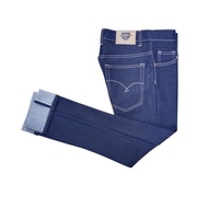 SHELVEDGE SHESTICH BLUE INDIGO JEANS 14 OZ