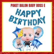 BABY BOSS E Balloon Package Baby Boss Birthday Decoration/