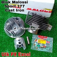 BLOK SET MALOSSI 177 CC CAST IRON UTK PX EXCEL DKK -Ontarget Store