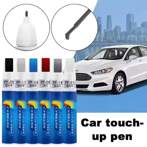 12ml Scratch Repair Paint Car -up Pen Scratch Matte Repair Color Silver Match Paint Blue Paint Gray 