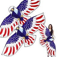 Relaxgiant 2 Pcs Independence Day Huge Patriotic Eagle Kites for Adults and Kids 6.1 x 2.8 ft Easy t