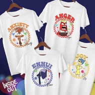 Inside Out Tshirt Anger Anxiety Ennui Joy Sadness Envy Disgust Envy