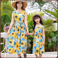 Children hawaii dress Baju Pantai Perempuan Hawaii dress Kids Dress Women's beach wear