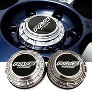 RAYS VOLK RACING (VR) 4X4 Center Cap Nickel or Chrome colors and for a PCD of 6H-139.7 only. 112mm T