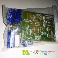 DIY PACKAGE Adjustable voltage Regulator LM723 0-35 volt 5Ampere GOLIATH