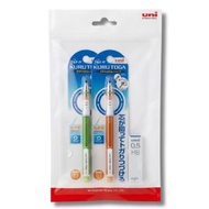 """Kuru Toga Standard Model GREEN(JP)+ ORANGE(JP) Uni 三菱 UL-S 0.5mm 防沾手不易斷鉛芯"""