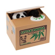 Piggy Bank Panda Steal Money Little Panda Piggy Bank Piggy Bank - MM8807-1 - White