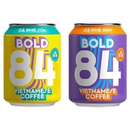 Milk Coffee & Bold84 Black Coffee 250ML - Vietnamese Coffee