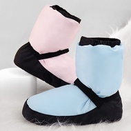 Professional Ballet Warm Up Booties (Size 34-45) Winter Dance Shoes Ballet Pointe Shoes Antiskid Ballerina Boots