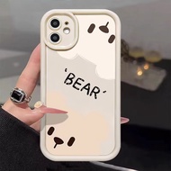 Diagonal Bear Heads Case For OPPO Reno 11F 11 8 7 5 Lite 8Z 7Z 6Z 5Z 5F Reno 6 8T 4G 10 Pro A94 4G 5