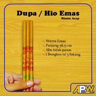 Incense Gold Prayer Hio/, 3 Sticks